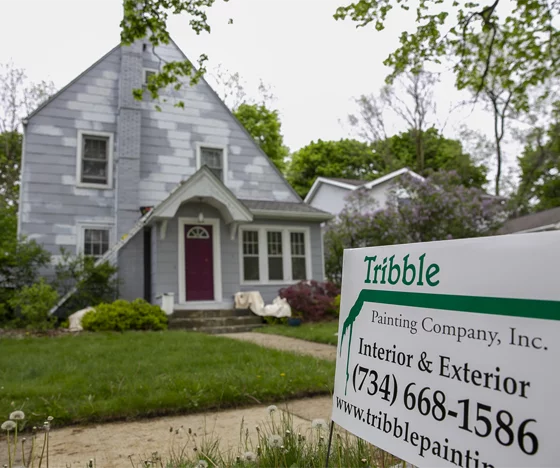 Home Exterior Before Paint Job