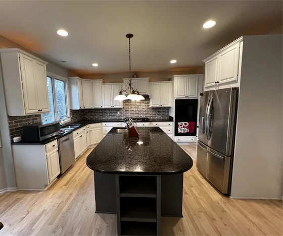Kitchen Cabinet Painting After