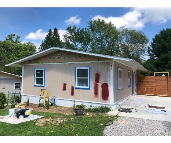 Standke Exterior Painting Project Before