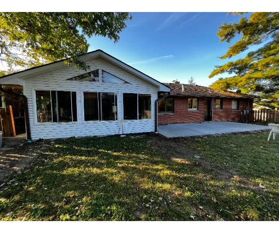 White Steph Exterior Painting Project Before