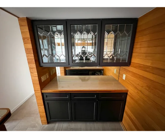 Zender Cabinet Painting Project After